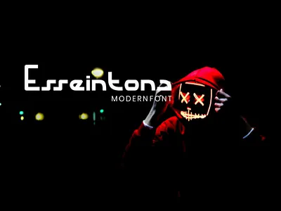 Esseintona display esseintona font modern strong unique