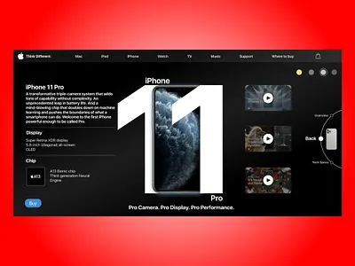 iPhone 11 Pro Website Redesigned art branding design flat illustration type typography ui web website