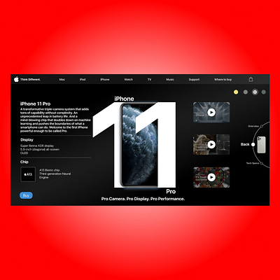 iPhone 11 Pro Website Redesigned art branding design flat illustration type typography ui web website