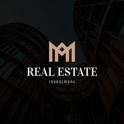 Real Estate Logo brand branding creative identity logo realestate