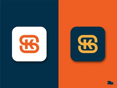 S K branding design graphic design logo sports sportsbranding type typography vector