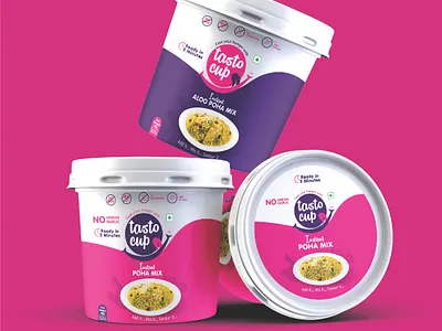 tastocup Packaging Dsign branding brandingagency creative design food illustration packaging design packaging mockup