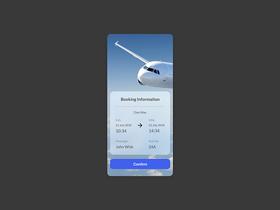 Daily UI Challenge : 054 Confirmation adobexd confirmation dailyui ui