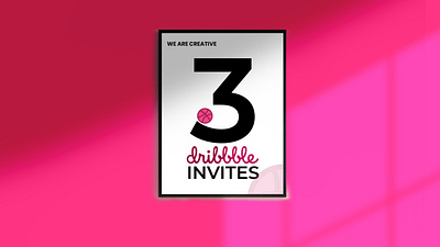 3 Dribbble Invite cards dribbble dribbble best shot dribbble giveaway dribbble invitation dribbble invite dribbble invite giveaway dribbbleweeklywarmup dribble invite dribble shot frames giveaways giveway invitation invitation card invitation design invitation set invitations invite invites