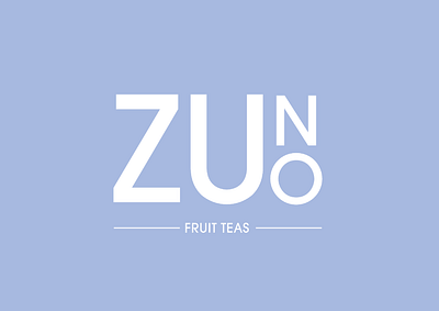 ZUNO - Fruit Tea logo branding branding design design illustration logo tea