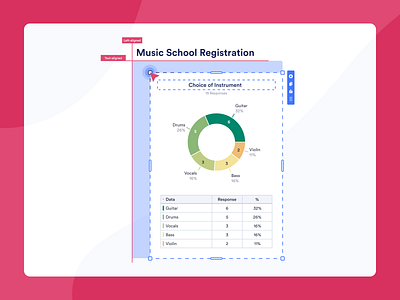 Introducing JotForm Report Builder chart data visualization landing page product design report report design ui ux web