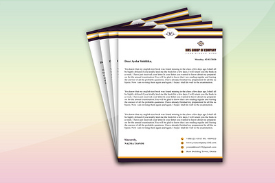 Letterhead Design a letterhead