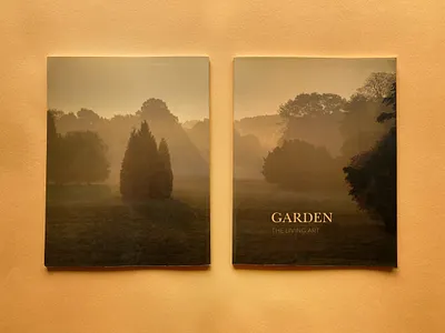 Garden / The Living Art architecture book cover book design design editorial design garden history landscape paper photography print design typesetting typography