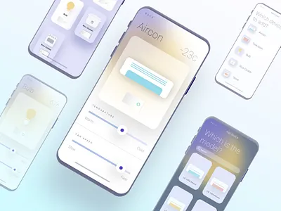 Appliances Controller android app design ios ui ux