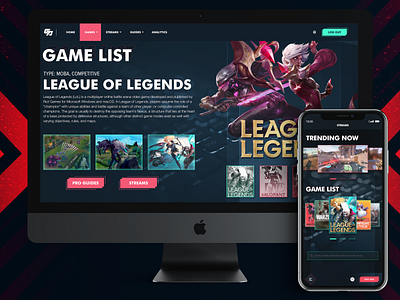 Project G.A (Teaser Shot) branding design esport games illustration ui ux webdesign