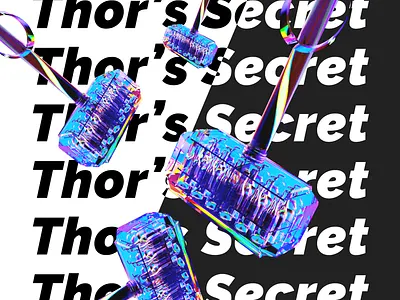 Thor's Secret 3d c4d design motion design octane