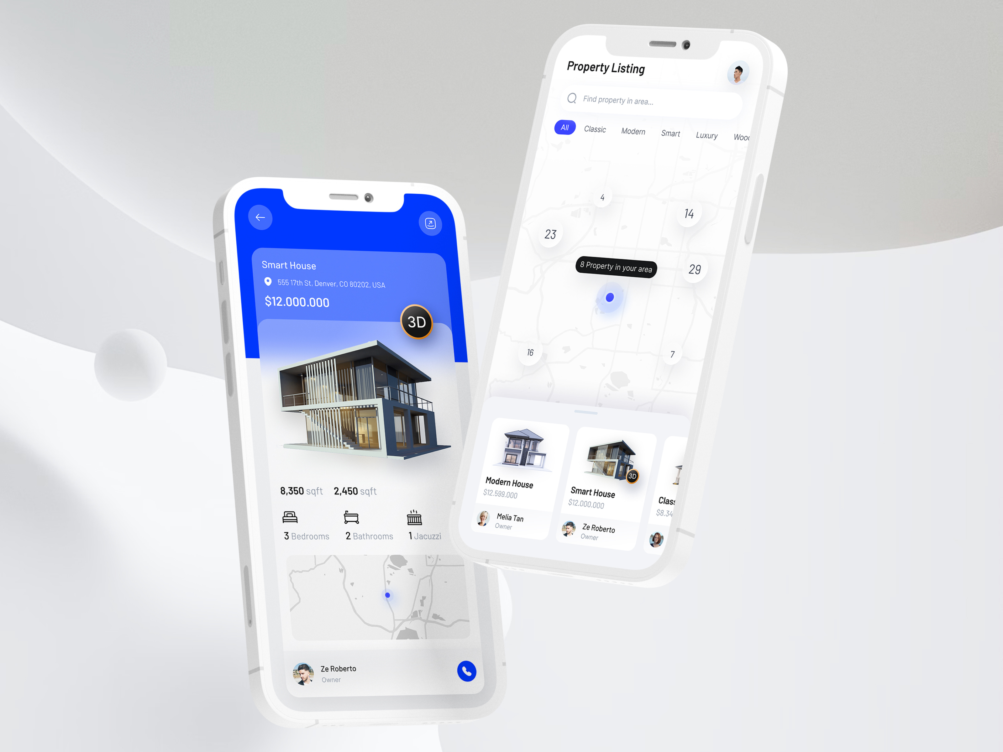 Property Listing 🏠 3d 3d tour area blue buy property clean elegant home homestay house listing map property property area property listing residence sale property smarthome