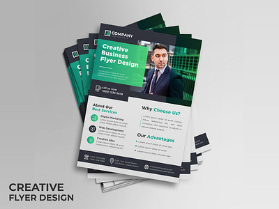 CREATIVE BUSINESS FLYER DESIGN business flyer corporate flyer creative flyer design tamplate flyer flyer design flyer design idea flyer idea flyer mockup gym flyer real estate flyer