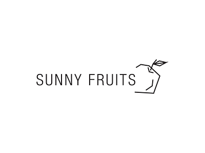 Sunny Fruits branding dried fruits food graphic design logo logotype