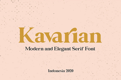 Kavarian Modern Elegant Serif Handmade Typeface design elegant elegant fonts font design fonts collection handmade handwriting handwritten luxury minimal modern professional sans serif sans serif font sans serif fonts serif serif font serif fonts simple typeface