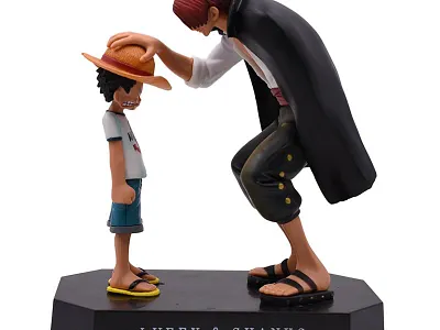 Figurine One Piece Luffy and Shanks actionfigure figurine figurinestore luffy onepiece shanks