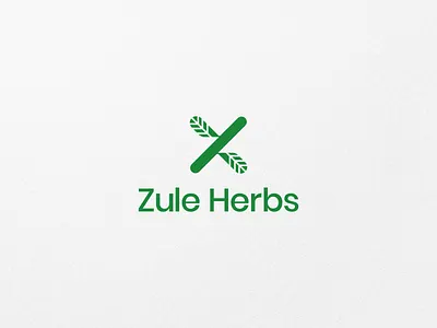Zule Herbs Logo branding branding design logo logodesign nature logo