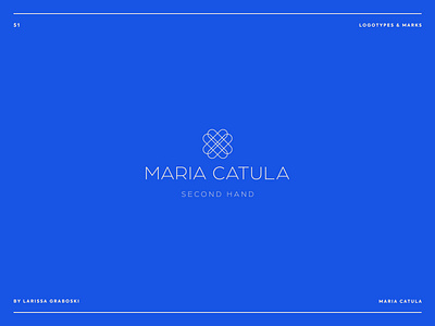 Maria Catula Project brand brand design brand identity branding branding design logo logo design logodesign logotype