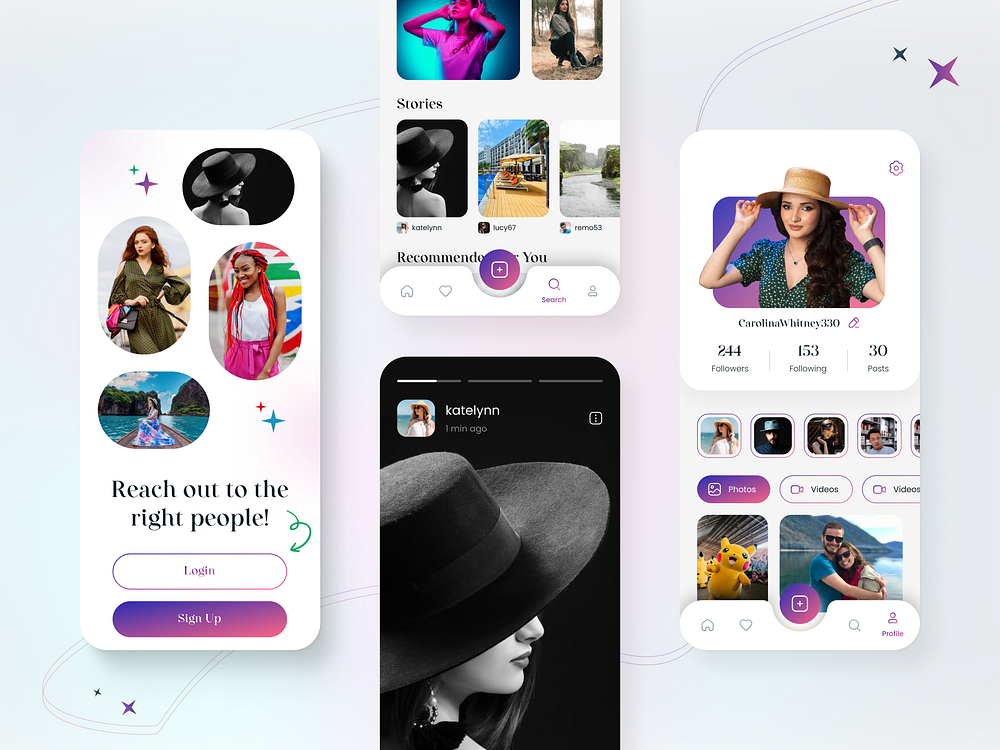 Browse thousands of Social Media App images for design inspiration ...