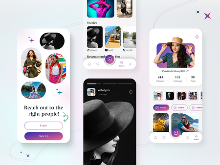 Browse thousands of Social Media App images for design inspiration ...