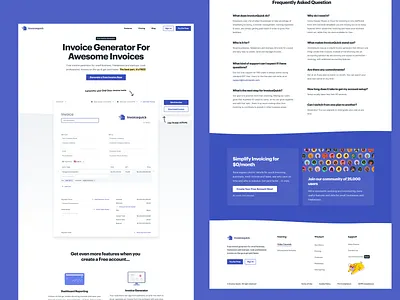 Invoice Quick Website Refresh dashboard expenses generator invoice invoicegenerator invoicequick invoicing marketing quick website