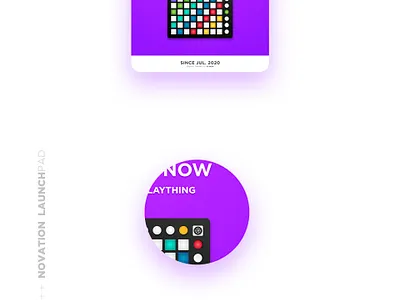 LAUNCH NOW ! 2020 design illustration keyboard launchpad midi music novation sketch ux vector