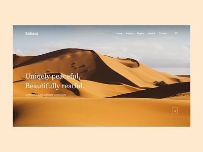 Landing page. Daily ui 003 design minimal ui ux web website