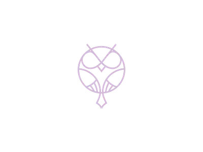 Geometric Infinity Owl Logo animal bird branding circle education geometric knowledge learning logo owls school symbol symmetric symmetry teacher tutor wings wise