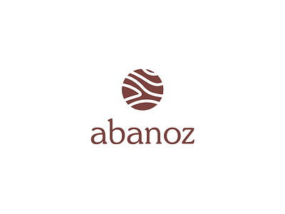 abanoz icon logo minimal typography ui ux