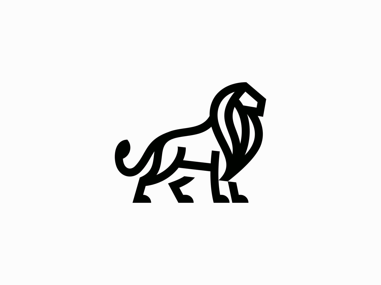 Colorful lions Head Logo, lions face Sticker, modern pop art style, dark  Black background. 12069747 PNG