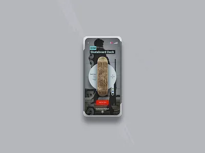 Skateboard Decks app design design app ecommerce ecommerce app ecommerce design minimal skateboard skateboard deck ui ux website