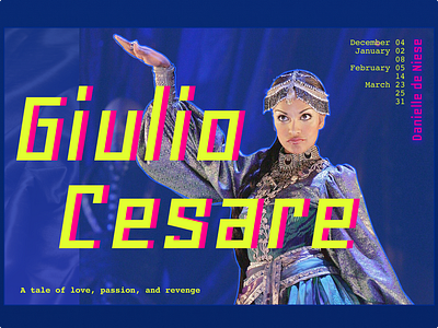 Giulio Cesare poster