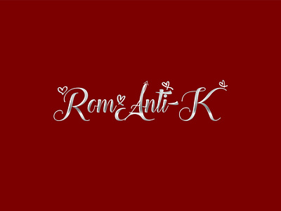 RomAnti-K Hair Brand brand design brand identity branding eiffel tower french french brand glamour hearts logo design luxurious romantic vector logo wordmark