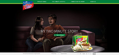 Kohinoor 2 Min Meal design ui web