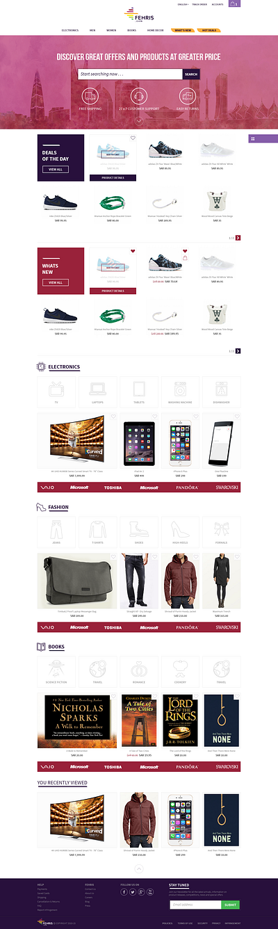 Fehris design ui web