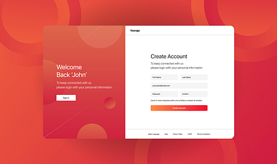 New Login/Signup Experience for a Email SaaS business clean daily daily ui daily ui challenge dailyui design header modern login product design signup ui uiux userinterface ux design