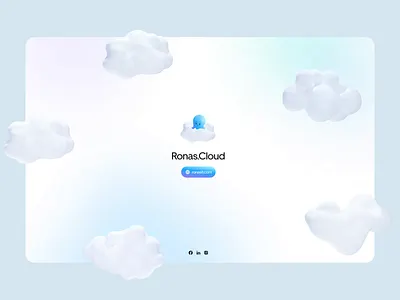 Home Page: Ronas Cloud Solutions animation design home page home page design homepage landing landing page landing page design page design site site design web web design web page webpage website website design