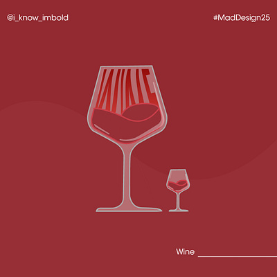 day 4 : wine illustration small glass ui wine wine bottle wine label