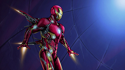 Iron man art character comics comicsart design digital fan art fanart graphic illustration iron iron man man marvel marvel comics processing procreate
