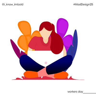 Day 8 : Me day design illustration illustration digital me myself ui