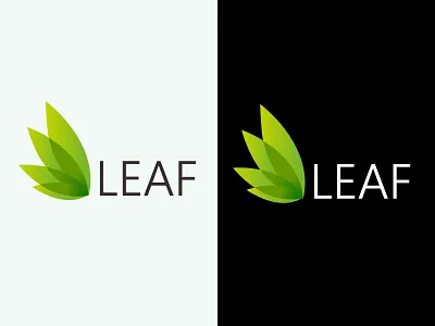 leaf branding logo design/logo folio 2020 3d app branding design flat graphic design icon illustraor logo minimal minimalist mordan logo nature professional logo simple simple clean interface victor