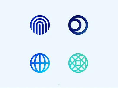 Symbolic* / Artifact. blue brand brand identity branding circle design globe icon iconography interaction layout logo motion motion graphics mov movie round structure symbol video