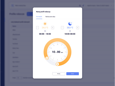 Smart Home - AC Timer air condition air conditioner air conditioning app app design clean design clean ui crm dashboad dashboard dashboard app dashboard design dashboard ui ecology smart home smarthome timer ui ux web app