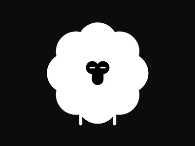Sheep animal basic branding design graphic icon illustration logo minimal sheep symbol vector