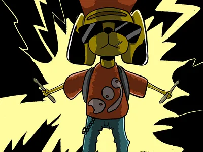 Rock Dog illustration персонаж