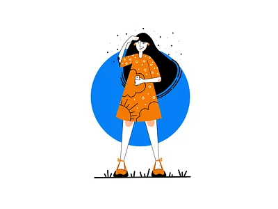 I Love summer design illustration ui web