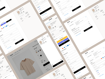 Billing and payment settings apparel billing cart checkout clothing store design e commerce ecommerce figma figmadesign minimal payment shopping ui user experience user interface ux webdesign