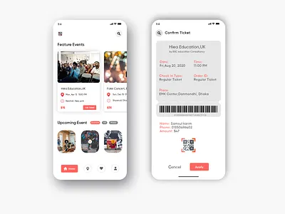 Event app app design clean event app event branding event management events ios app design management minimal planing ui ui design ui kit ux ux design