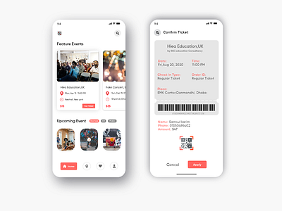 Event app app design clean event app event branding event management events ios app design management minimal planing ui ui design ui kit ux ux design