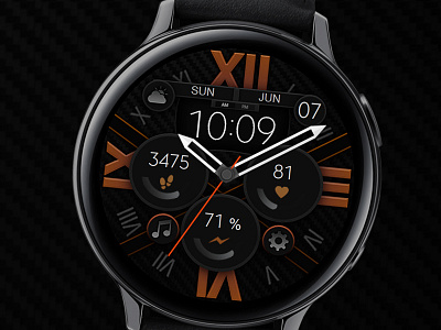 Dream 43 - Watch Face active classic design digital electronics galaxtwatch galaxy watch gears3 graphic design illustration samsung screen smart smartwatch tech technology watch watchface wearable wearable tech